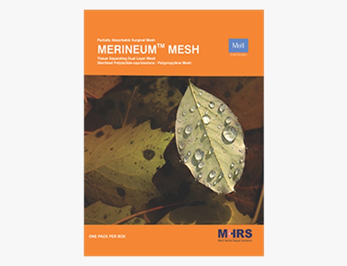 MERINEUM MESH Polypropylene/ Polylactide-Caprolactone Mesh Tissue Separating Dual Layer Mesh for Ventral Hernia Repair Jaipur, Alwar, Kota, Udaipur, Sikar, Jodhpur